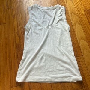 White Sleeveless Women's Top
